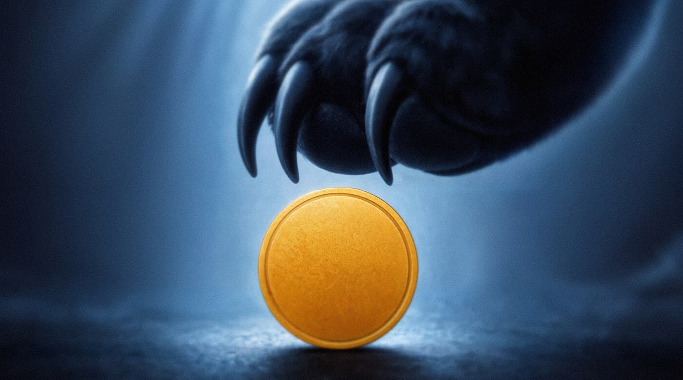 A token with no fundamentals under threat of collapse