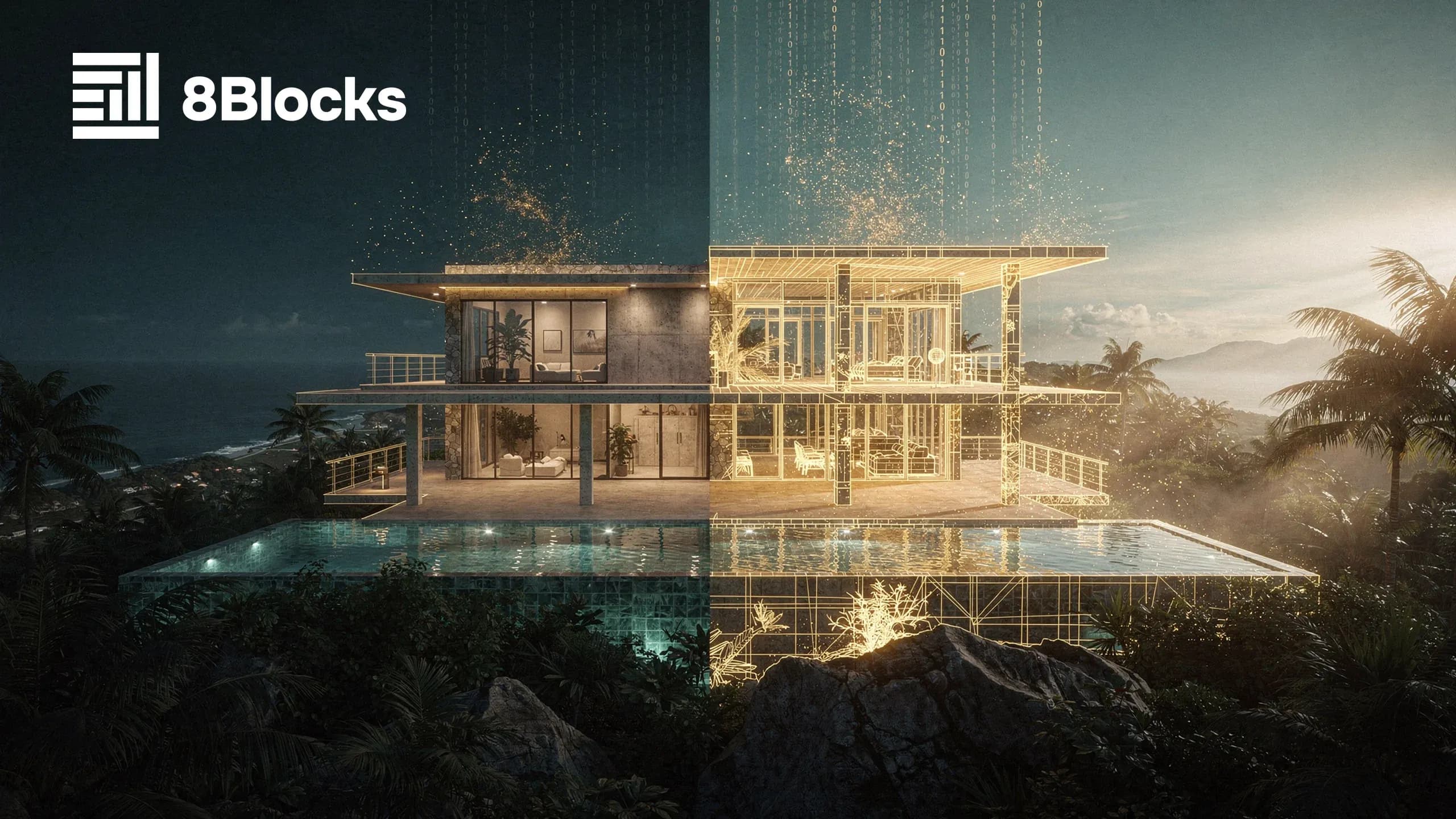 TiBiTi — a real villa and its digital copy, an 8Blocks tokenomics case